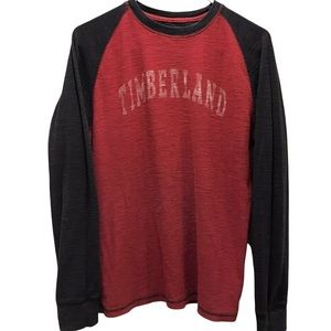 Timberland slim fit thermal small red black